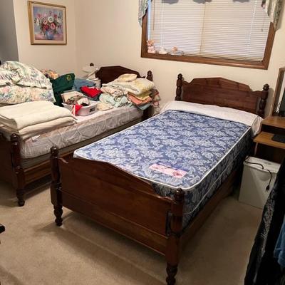 Twin Matching Beds