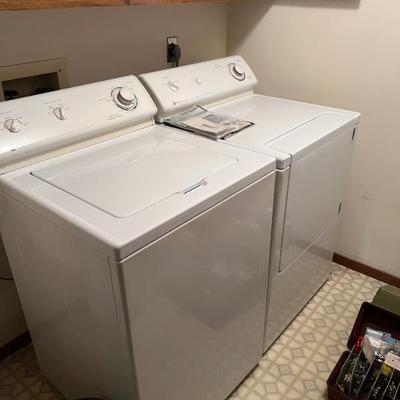 Sale Photo Thumbnail #179: Magtag Washer and Electric Dryer