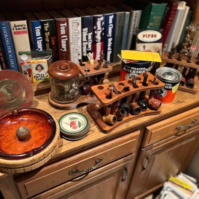 Vintage pipe collection