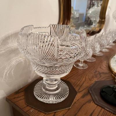 Amazing Waterford Pedestal Bowl