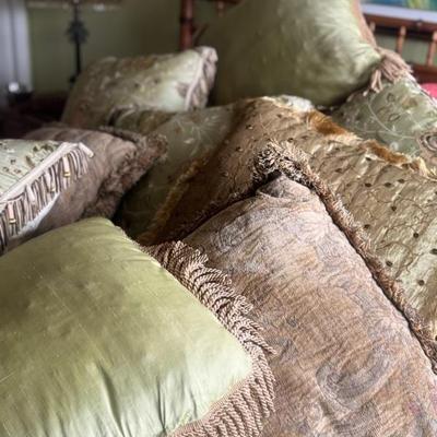 Extra large pillow, some down filled