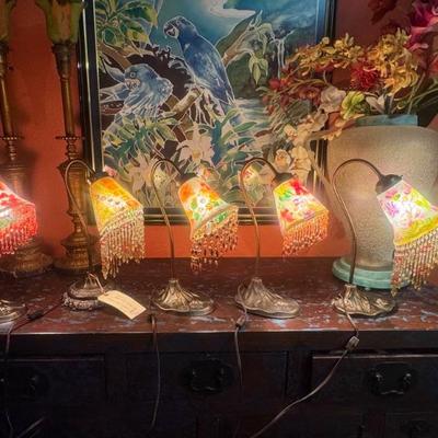 Glass Lamps by Featured Artis Trenna Daniells 