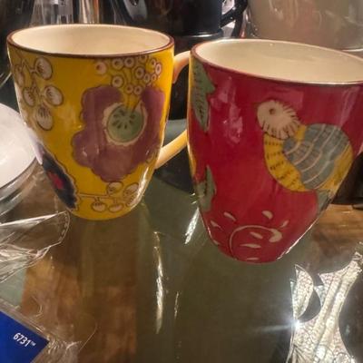 World market designer mugs (2)