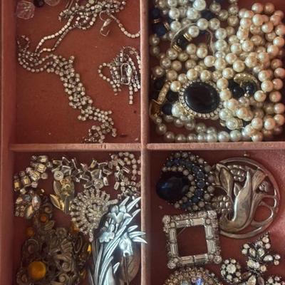 Vintage costume jewelry