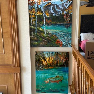 Local artist original paintings