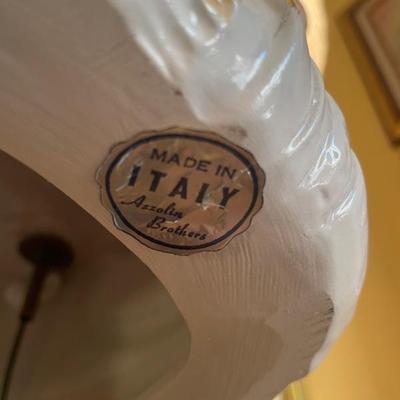 Italian Azzolin Brothers lamps