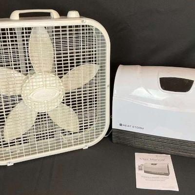 Lasko box fan and heat storm phoenix smart heater