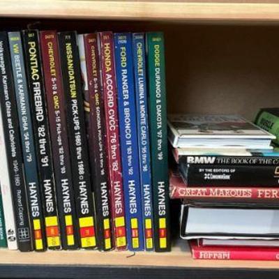 Haynes books auto repair manuals, etc