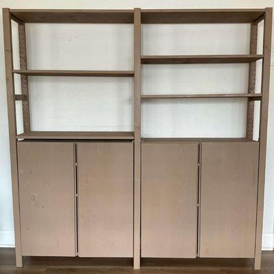 Sturdy ikea cabinet and shelving