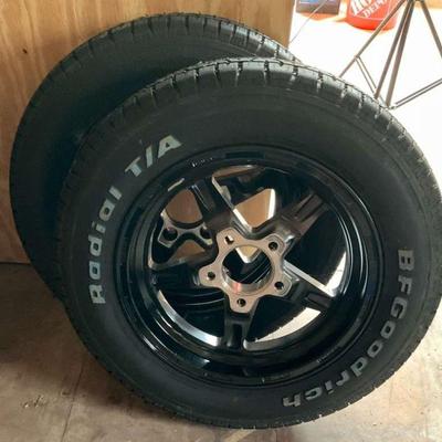 Set of 2 bfgoodrich radial