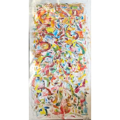 Painting - Abstract Expressionist | Abstract expressionist painting, reminiscent of a Jackson Pollock style in "Shimmering...