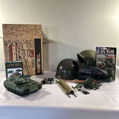 G.I. Joe Toys - 1 of 3 | Collection of G.I. Joe toys including "Mauler M.B.T. Tank" and more.

