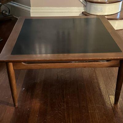 Slate Top Coffee Table | Slate top coffee table. - h. 16 x w. 32 x d. 32 in

