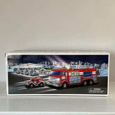 Hess Truck Toy | Vintage (2005) Hess emergency truck with rescue vehicle in original box.

