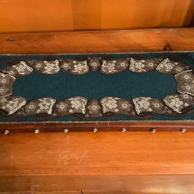 Beaded Foot Warmer 