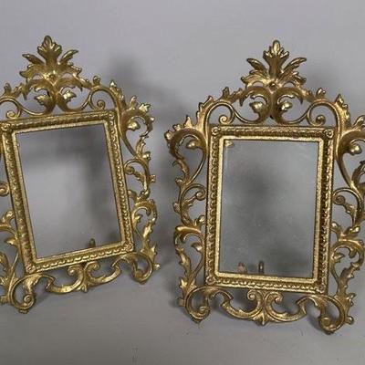 Victorian Brass Frames
