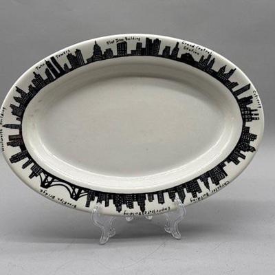 New York Skyline Platter