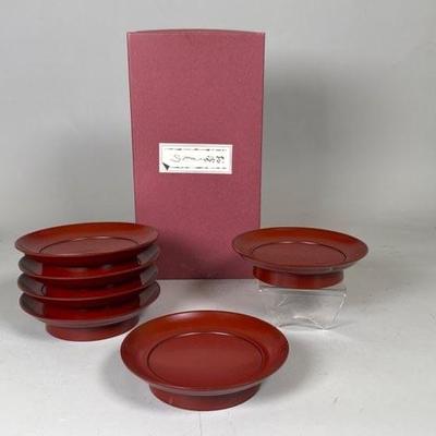 Japanese Laquer Plates