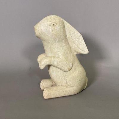 Carved Stone Rabbit