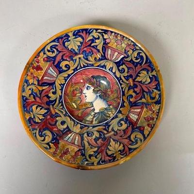 Majolica Shallow Bowl