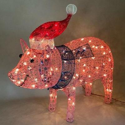 Christmas pig