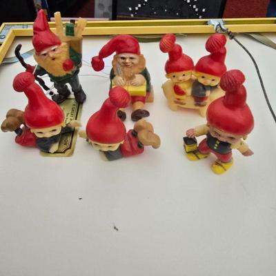 Vintage Christmas Scandanavian figures
