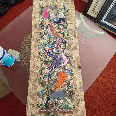 Bark painting 