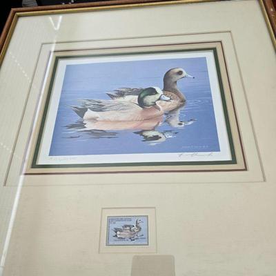 Duck stamp art