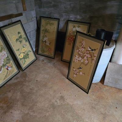 Chinese 4 panel dividers