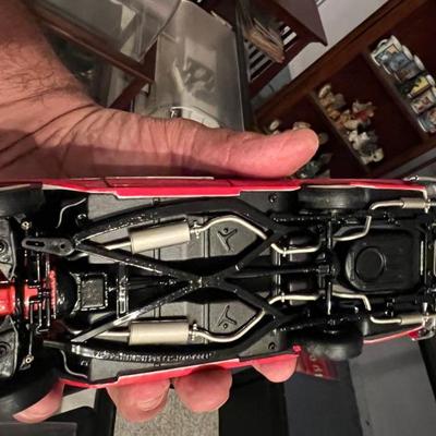 1/24th scale die-cast cars..