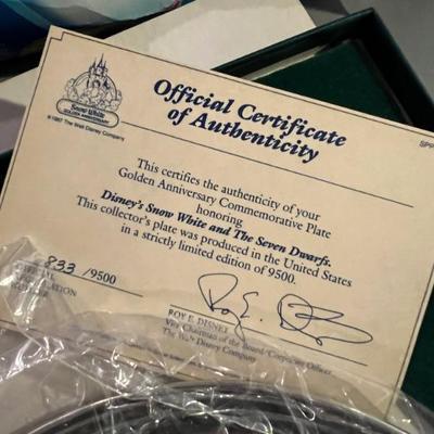 Certs of authenticity!
