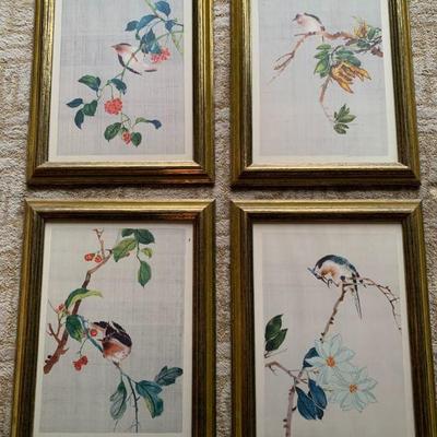 Tw232 four bird prints