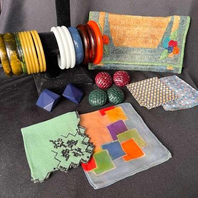 Tw155v colorful vintage jewelry