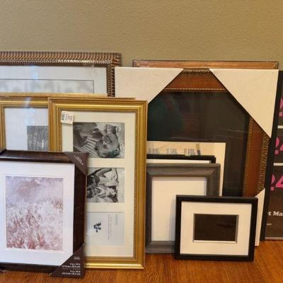 New & Sealed Assorted Picture Frames - Various Sizes w/ Tags	