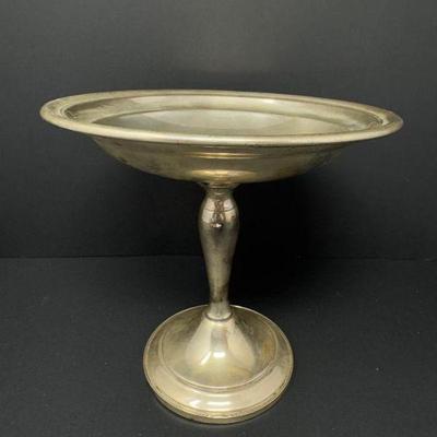 Gorham Weighted Sterling Pedestal Dish – 308.39grams	