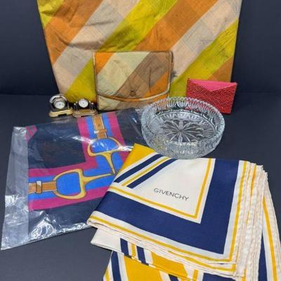 Luxury & Vintage Elegance: Givenchy, Ralph Lauren Scarves, & More	