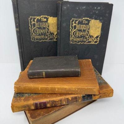 Rare Antique Book Collection (1806-1893) Xenophon, Shakespeare, & More	