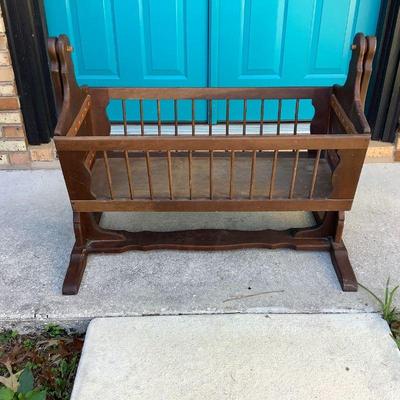 Wood cradle