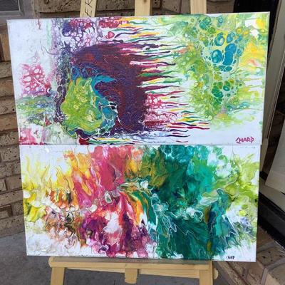Original signed paintings