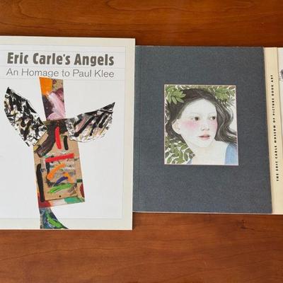 (2) Books Of Eric Carle’s Art
