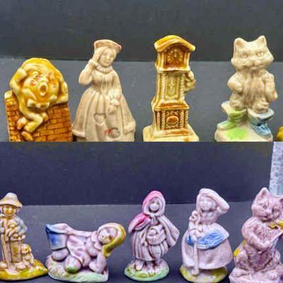 (9) Wade Whimsies Fairy Tale Figurines
