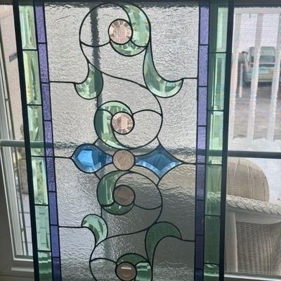Gorgeous Scrolling Stained Glass
