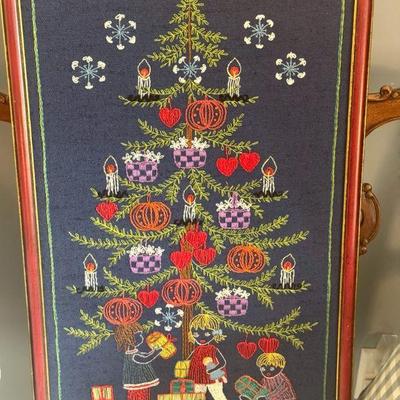 Christmas Tree Embroidery by Barbara Elleman
