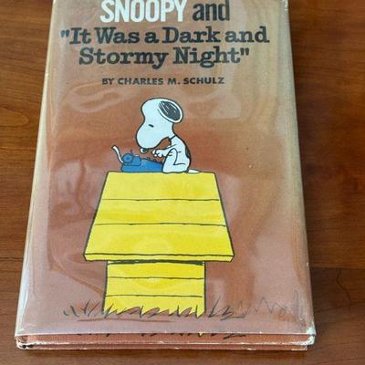 Charles M Schulz - Snoopy And “It Was A Dark And Stormy Night”
