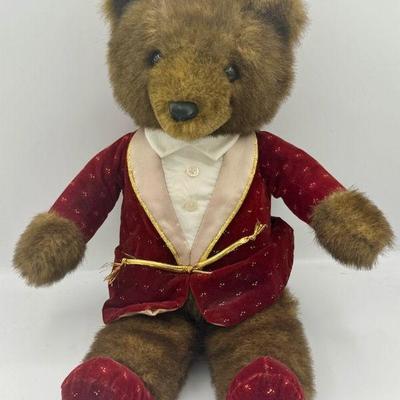 Vintage 1986 Applause After Eight Teddy Bear By Wallace Berrie & Co.
