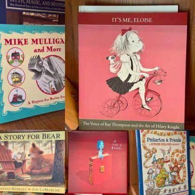 (24) Children’s Books-Mike Mulligan, Toad To A Nightingale
Books are overall in great shape with many appearing in like new condition....