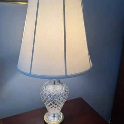 Waterford Alana Cut Crystal Lamp #2

