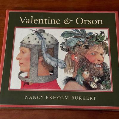 Autographed - Nancy Ekholm Burkert : Valentine & Orson

