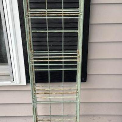 Outdoor Metal Shelf
