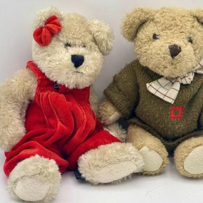(2) Adorable Small Bears Featuring Boyd’s

